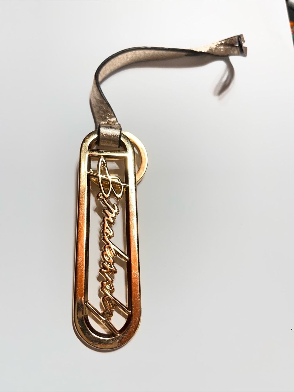 B Makowsky Keychain Bag Charm EUC